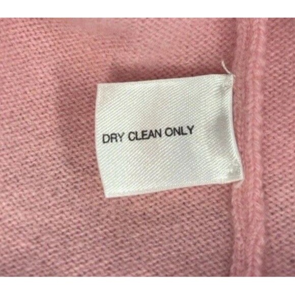 White + Warren Cashmere Pink and Orange Wave Sweater - excellent condition - Picture 4 of 4